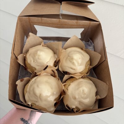 Sourdough Jumbo Maple Apple Muffins (4pk) 