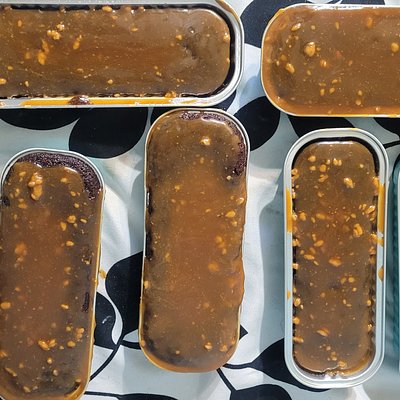 Gingerbread Mini Cake With Butterscotch Chip Ganache 