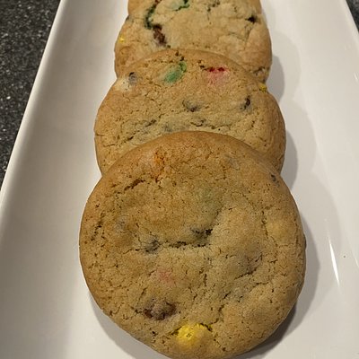 6 Count M&M Cookies