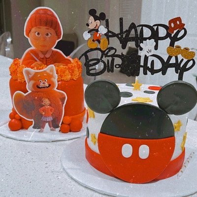 Torta Decorada Fondante 25 Personas 