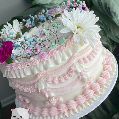 10in Vintage Cake 
