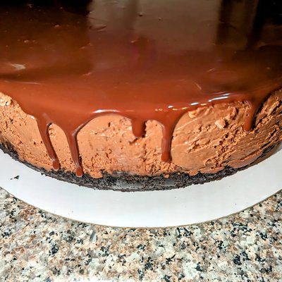 9" Triple Chocolate Mocha Cheesecake