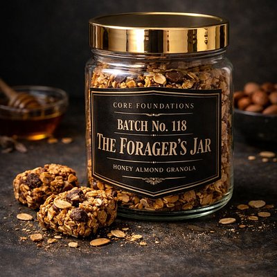 Honey Almond Granola - The Forager's Jar