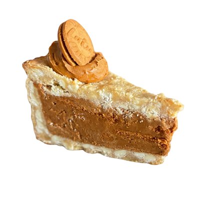 Biscoff Cookie Pie Slice