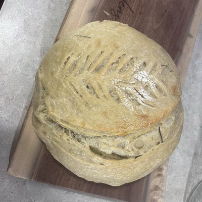 Rosemary Olive Oil Sourdough Loaf 