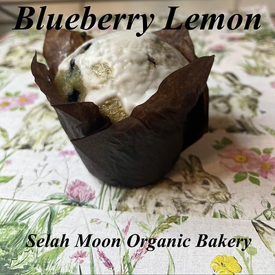 Sourdough Blueberry & Lemon Muffins- 1/2 Dozen