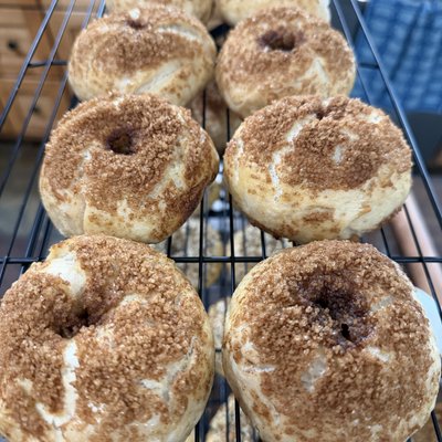 Cinnamon crunch Bagel