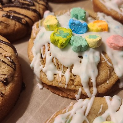 Lucky Charms Jumbo Stuffed Cookies(HALF OR FULL DOZEN) 