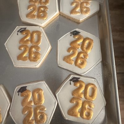Sugar Cookies Graduation 