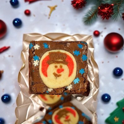 Frosty Brownies