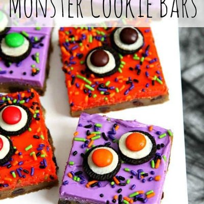 Monster Cookie Bars