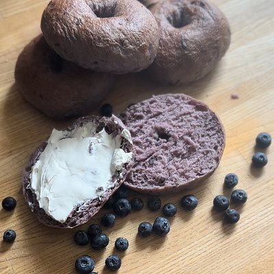 Blueberry Bagels 