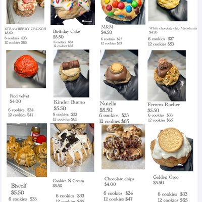 12 Pack Specialty Cookie box 