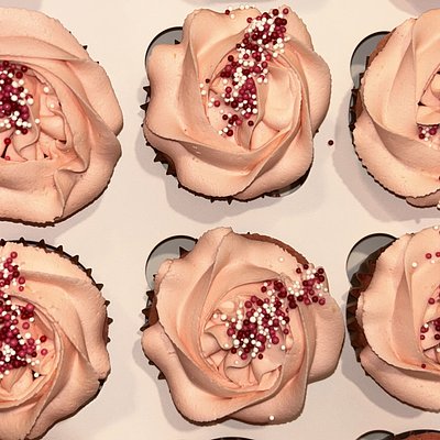 Strawberry Milkshake Cupcakes