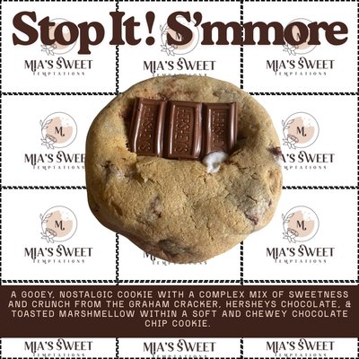 Stop it ! S’Mmore (S’mores Chocolate Chip Cookie)
