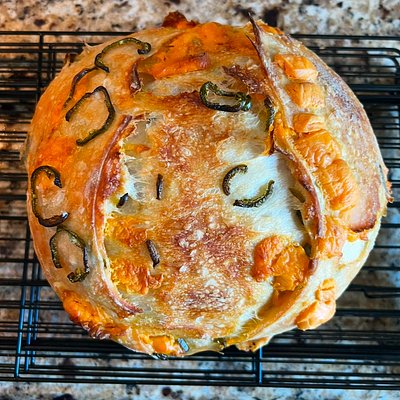 Jalapeño Cheddar Sourdough
