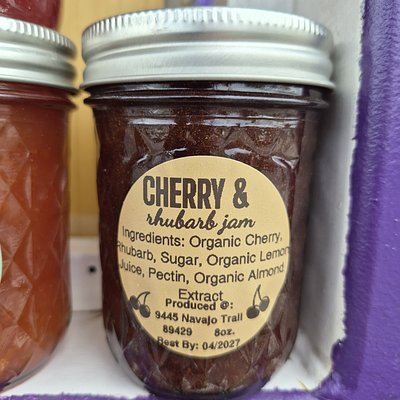 Cherry & Rhubarb Jam