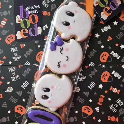 Boo Cookies
