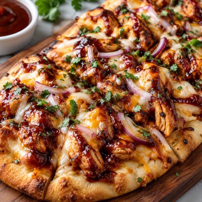BBQ Chicken Club Flatbread