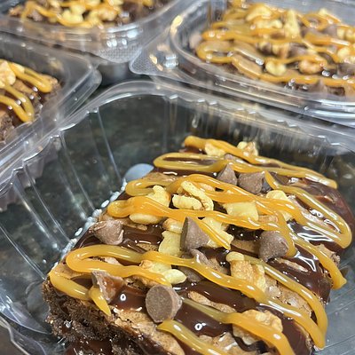 Turtle Brownies (Pan Size)