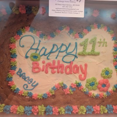 12 Inch cookie Cake 