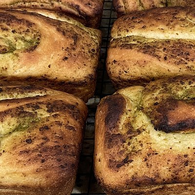 Basil Pesto Bread