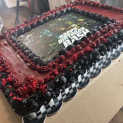 15x11 Sheet Cake (feeds 50) 
