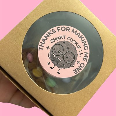 “One Smart Cookie” 🍪 4oz Cookie Box
