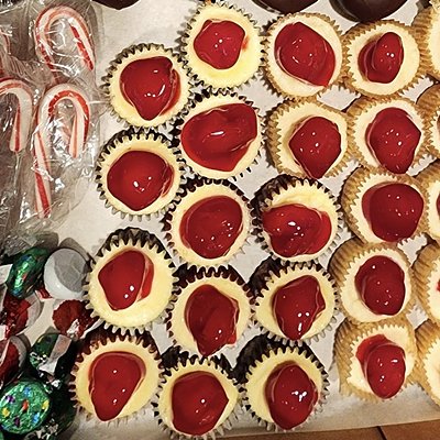 Cherry Cheese Cake Bites