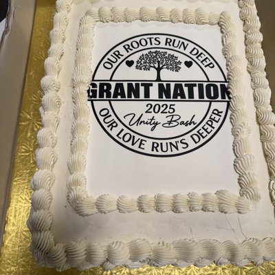 1/2 Sheet Cake