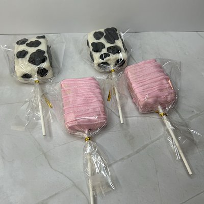 Chocolate Dipped Rice Krispies