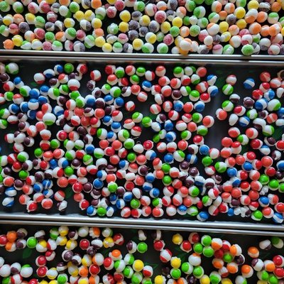 Small Rainbow Alpaca Pebbles