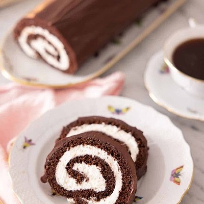 Chocolate Swiss Roll