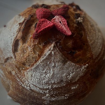 Strawberry White Chocolate Sourdough 