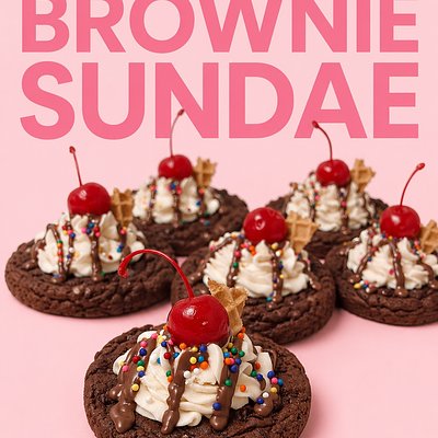 Brownie Sundae Cookie