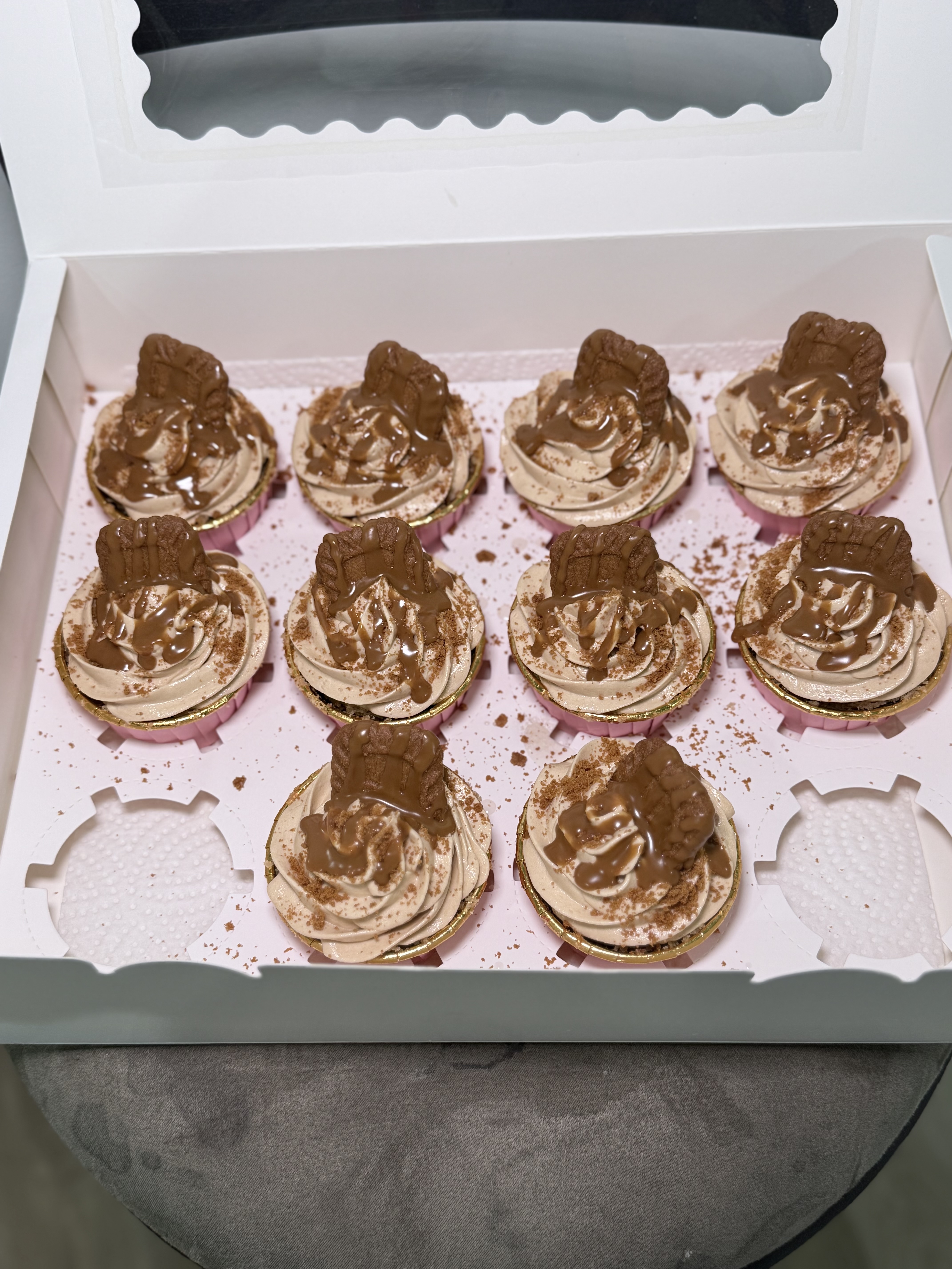 Biscoff Cupcake