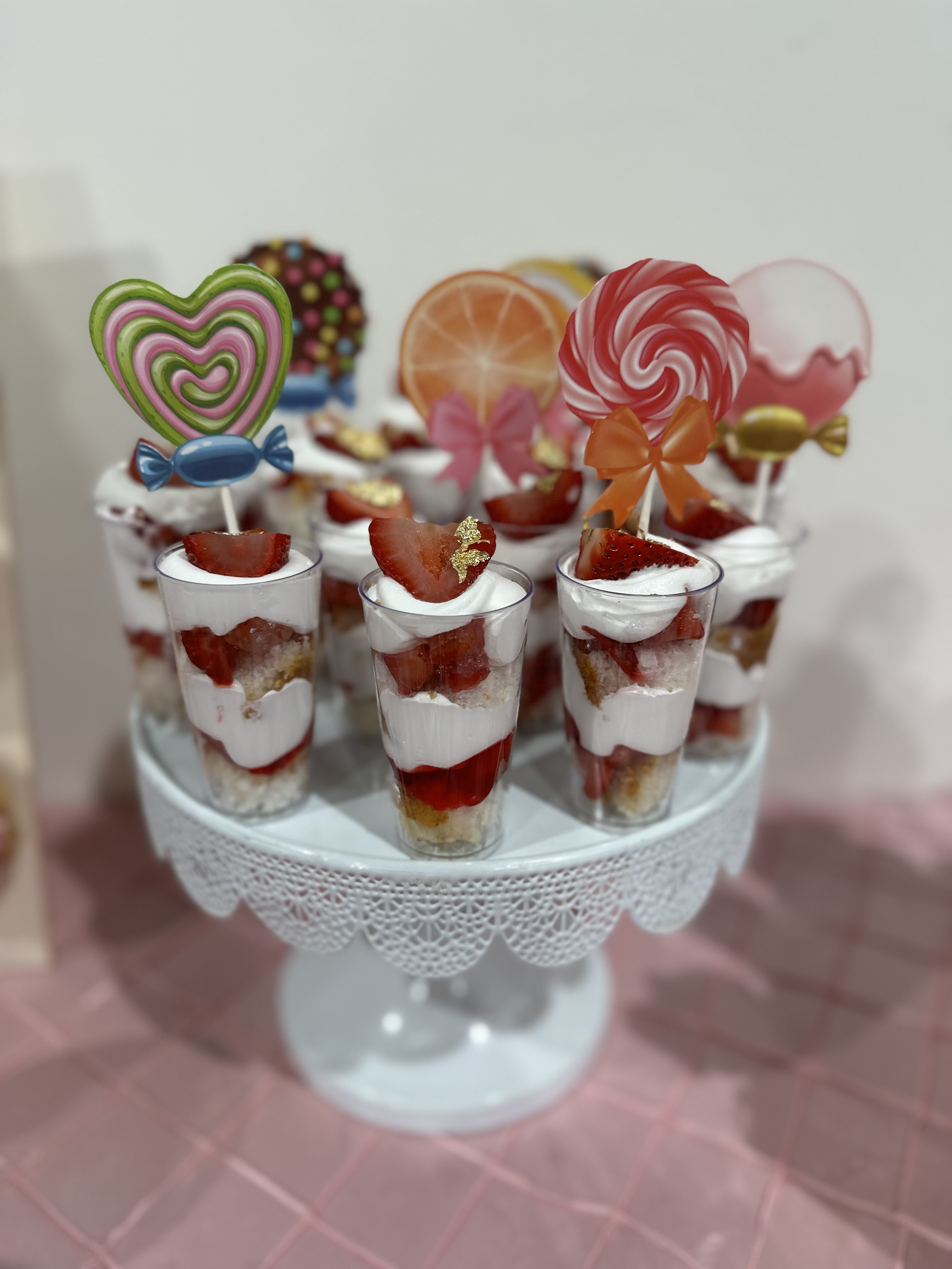 Strawberry Shortcake Shooters