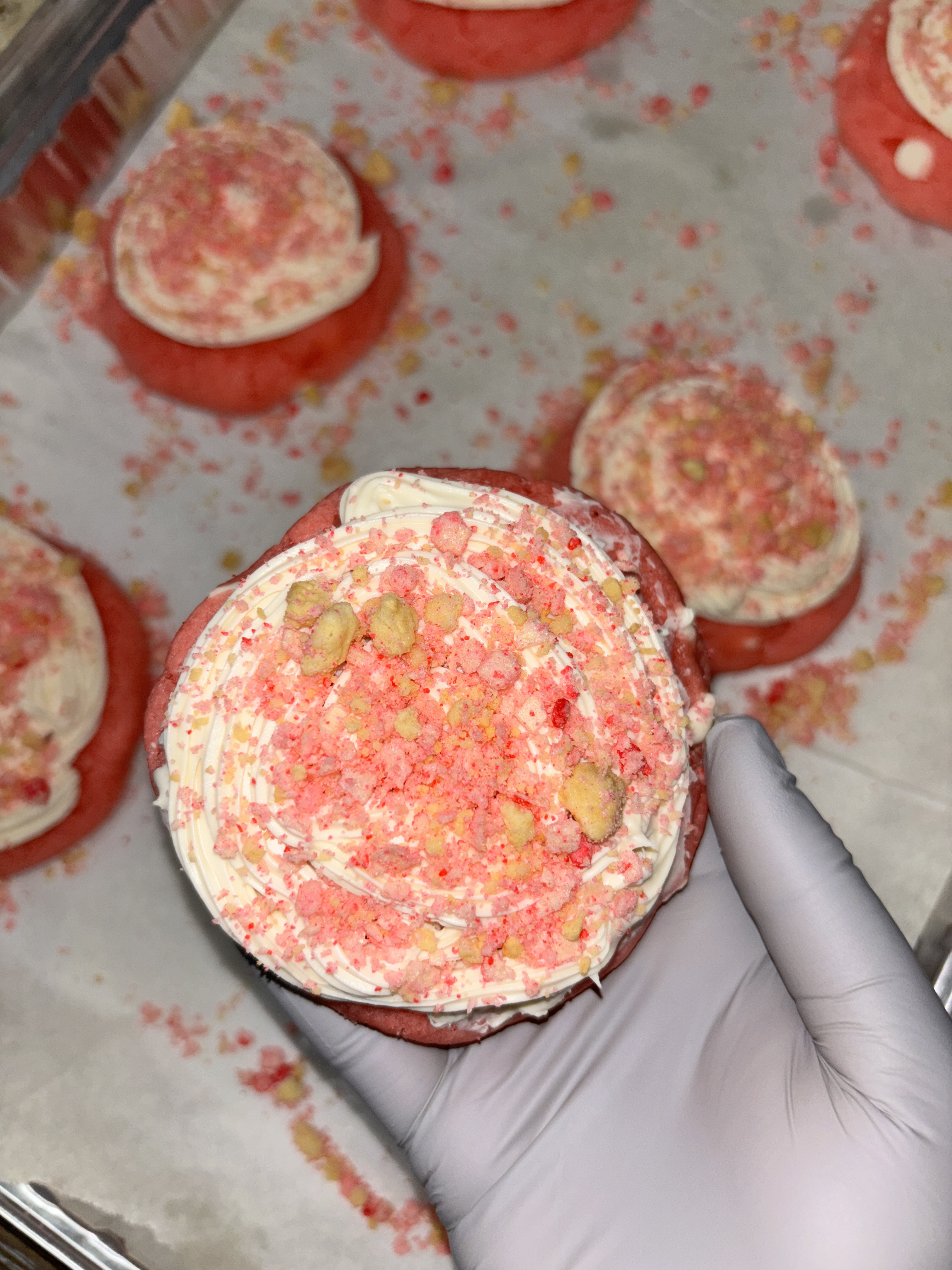 Strawberry Crunch Cookie 