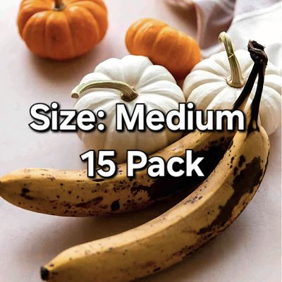 (Med. 15pk) aPEELing Pumpkin 🎃🍌