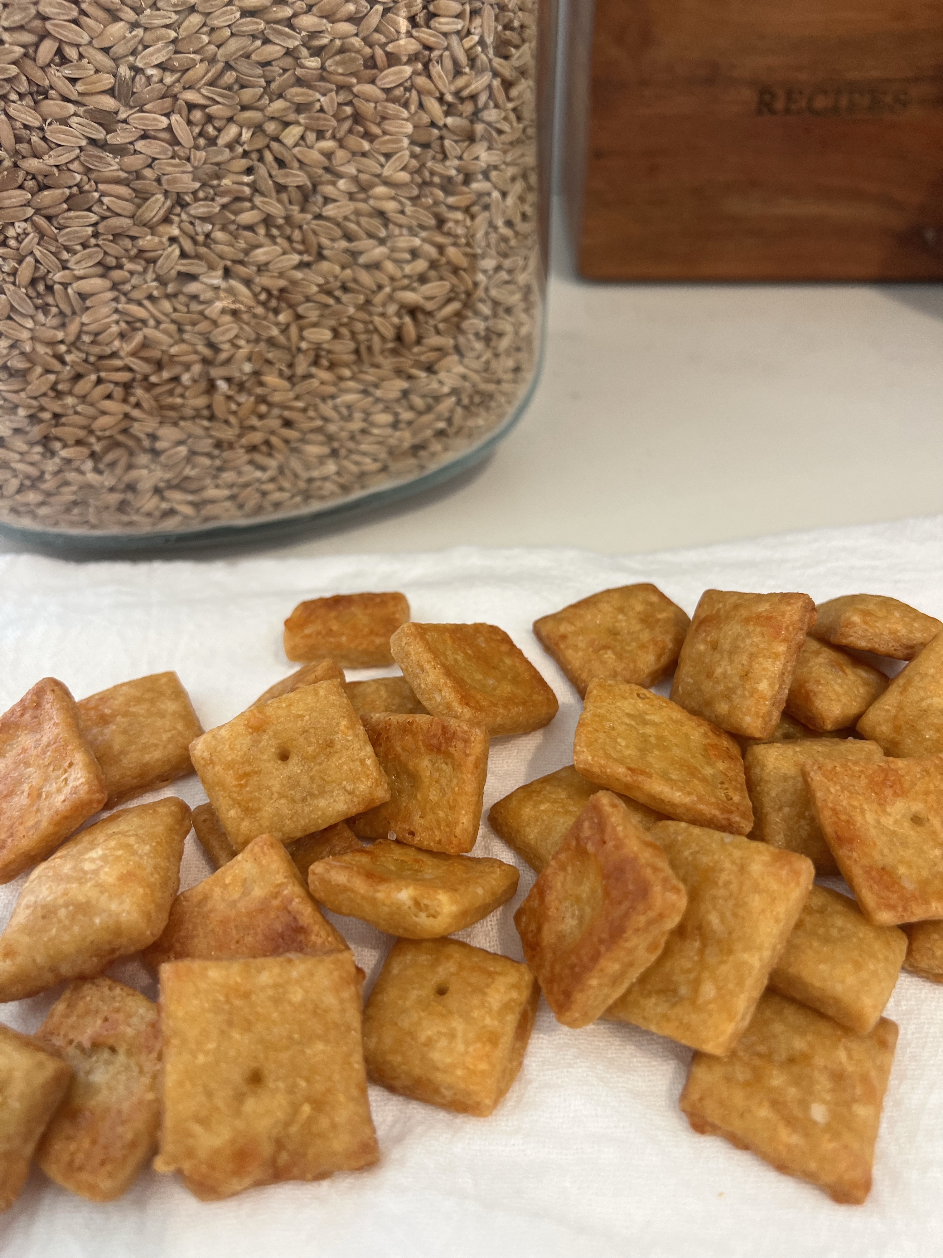 Wheaty Cheezies *MIX* Made With Organic Freshly Milled Flour 