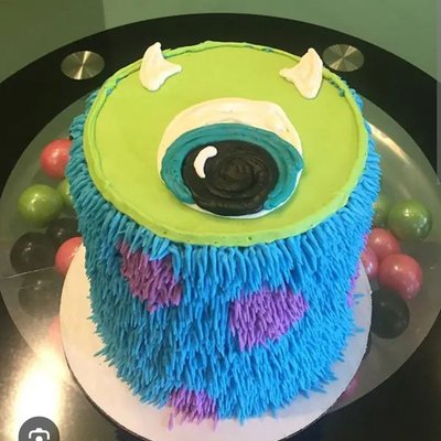 Monsters Inc. Smash Cake