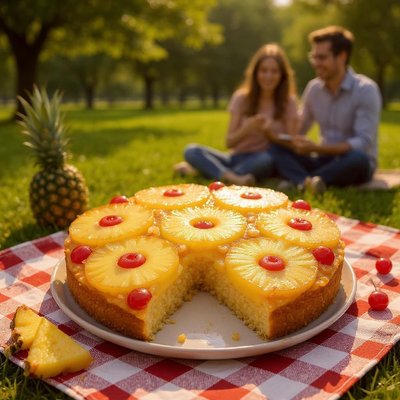 Pineapple Upside Down Cake (9 in. Round)