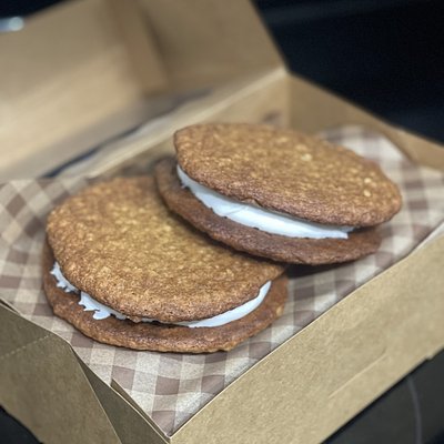 Sourdough Oatmeal Cream Pie