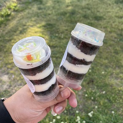 Cake Push Pops