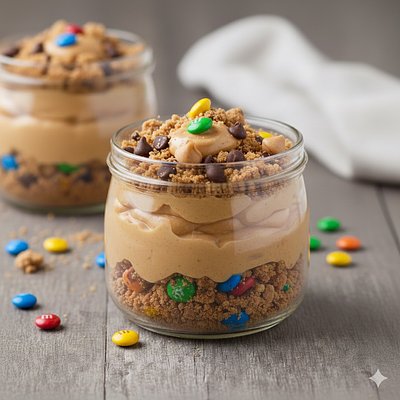 Monster Cookie Pudding Cup