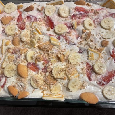 Strawberry Banana Pudding 