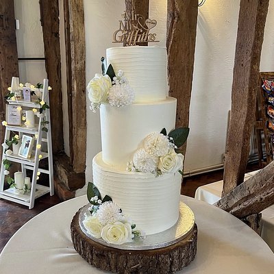 3 Tier - 10”,8”&6” Serves 130 