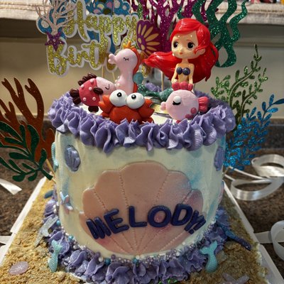 Ariel Cake