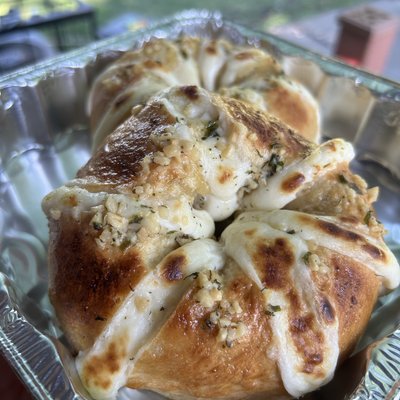 Garlic Butter Stuffed Bagel 