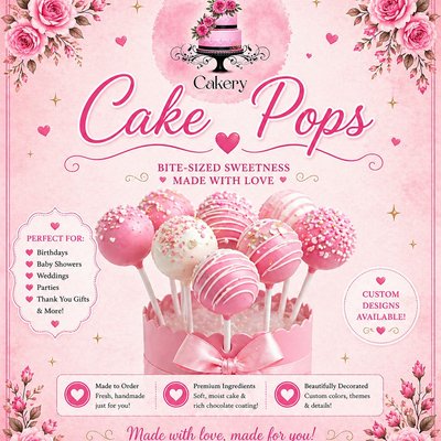 Custom Cake Pops 